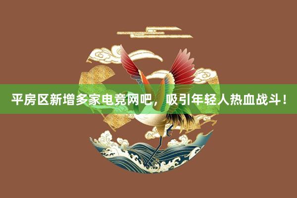 平房区新增多家电竞网吧，吸引年轻人热血战斗！